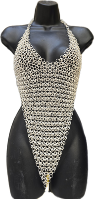Heart Shaped Chainmail Top