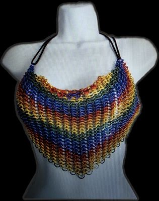 Chainmail Crop Top