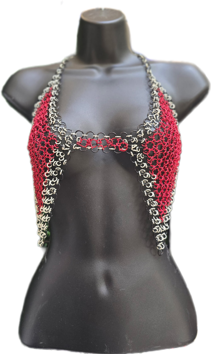 ​Custom Butterfly Chainmail Top-(thicker cleavage line)