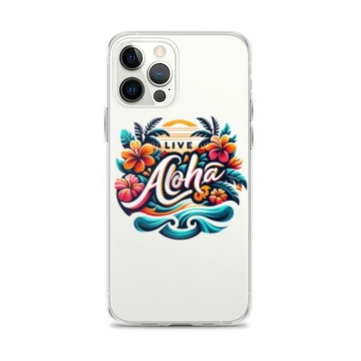 Live Aloha Series Clear Case for iPhone®