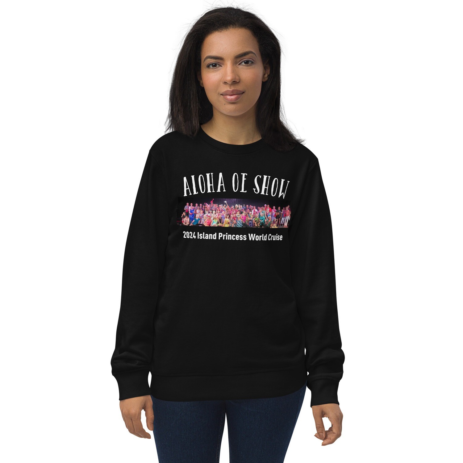 2024 Aloha Oe Show on Island Princess Unisex Sweatshirt Blk