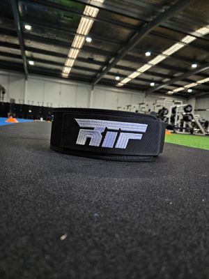 Black 4&quot; Weightlifting Belt