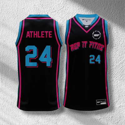 RIF Athletes Singlet - Pink &amp; Blue