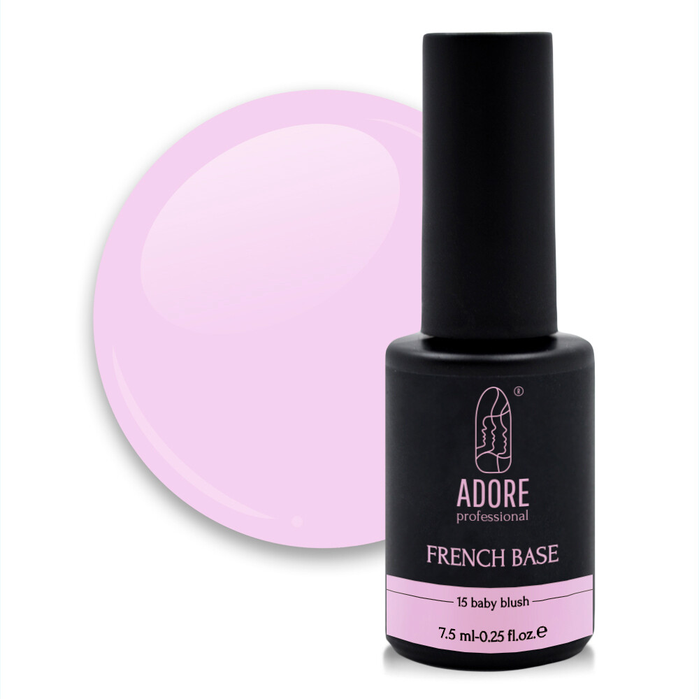 French Base 8ml №15 - baby blush