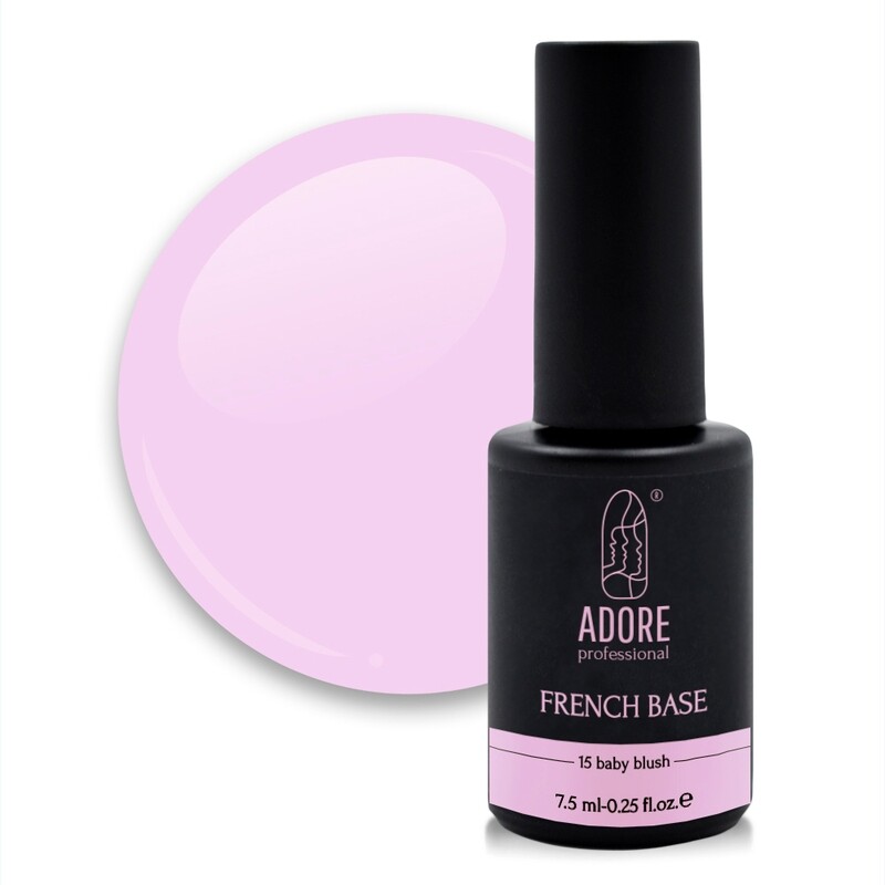 French Base 8ml №15 - baby blush