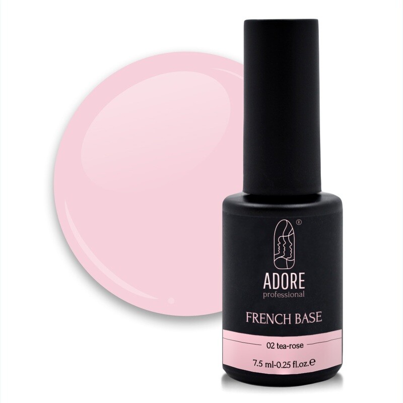 French Base 8ml №02 - tea-rose