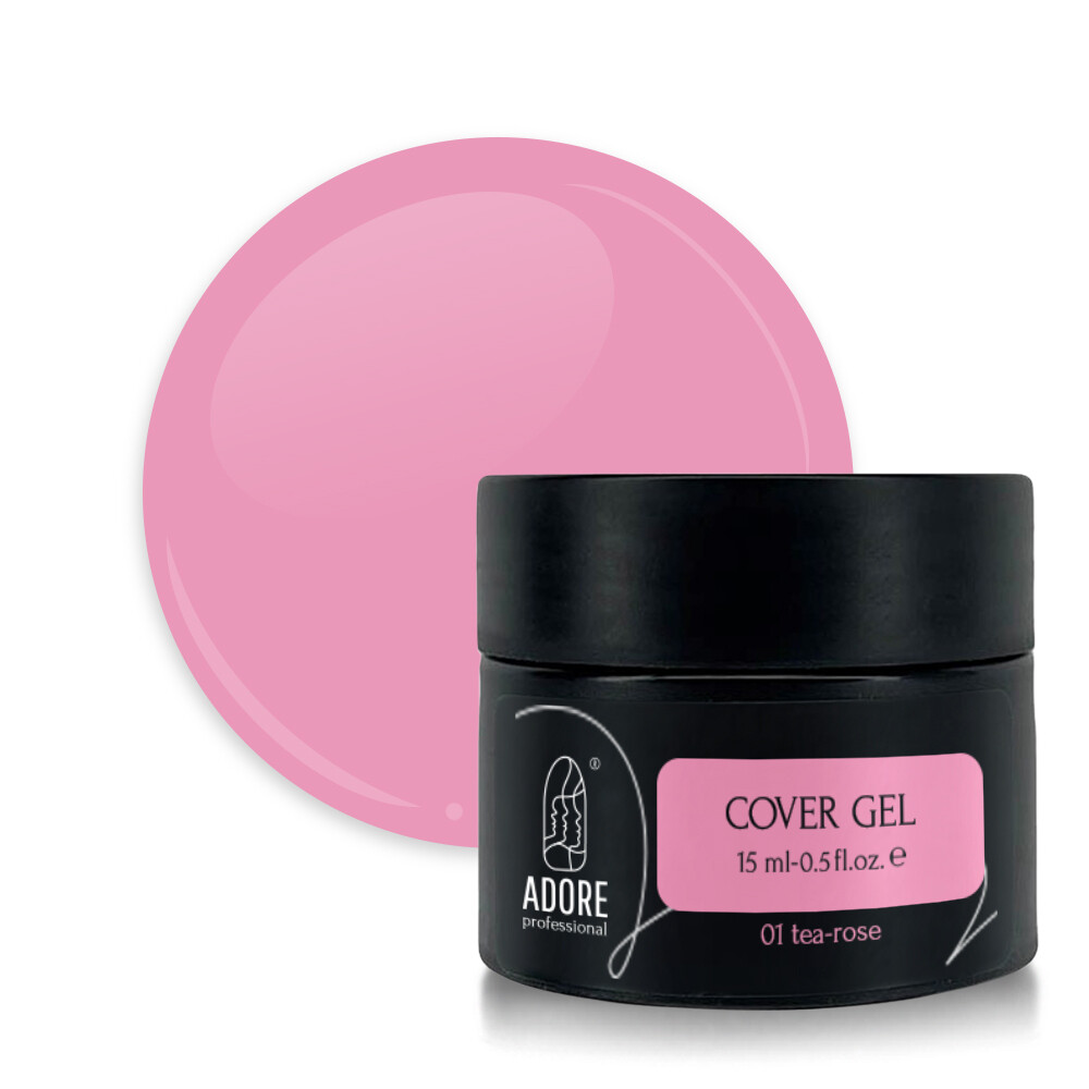 Cover Builder Gel 15ml №01 - tea-rose