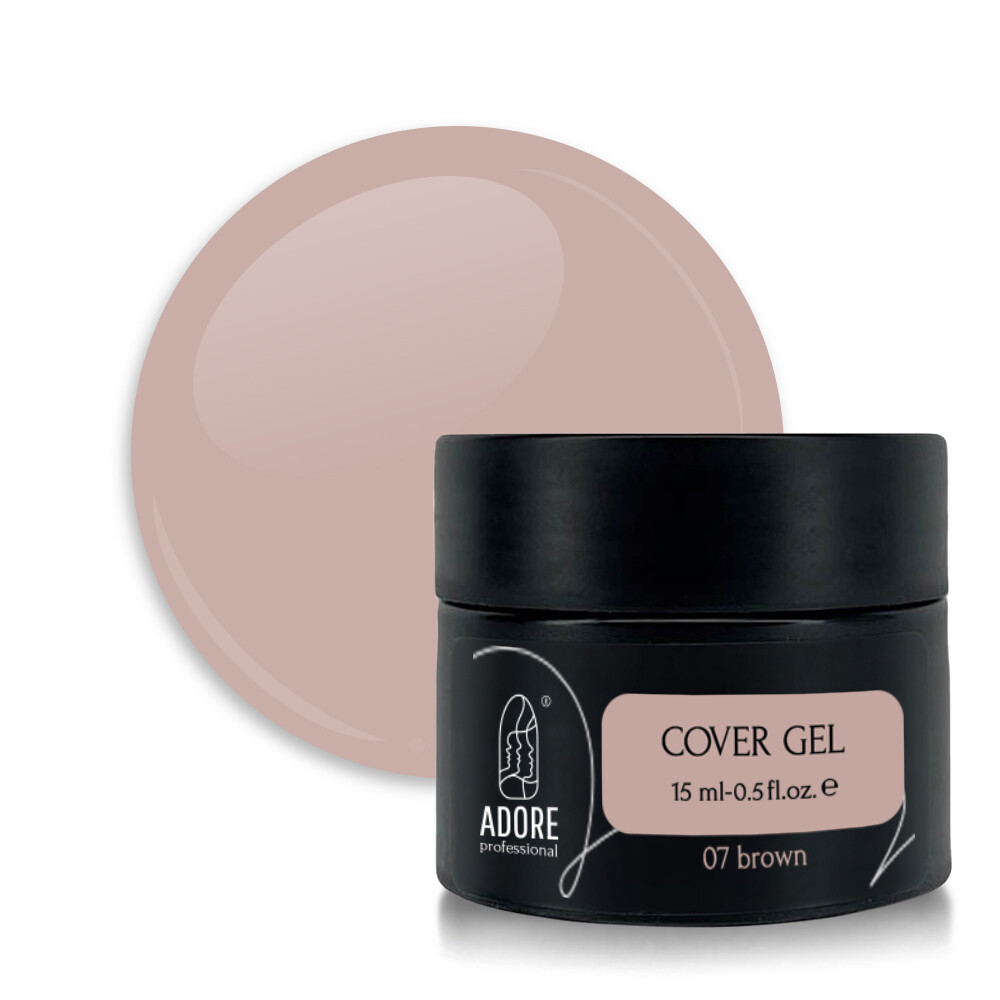 Cover Builder Gel 15g №07 - brown