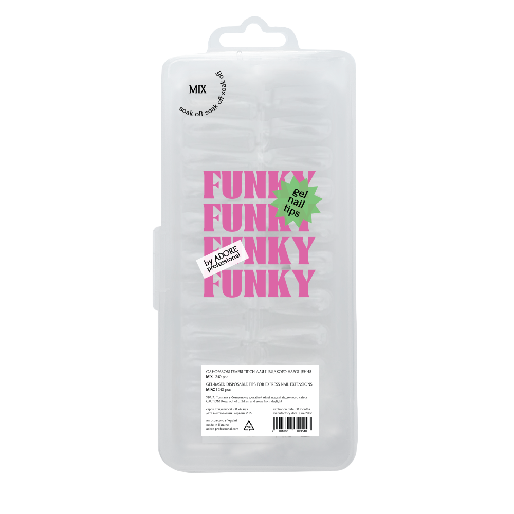 Funky Gel Tips MIX