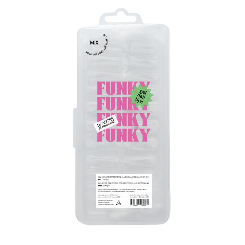 Funky Gel Tips MIX