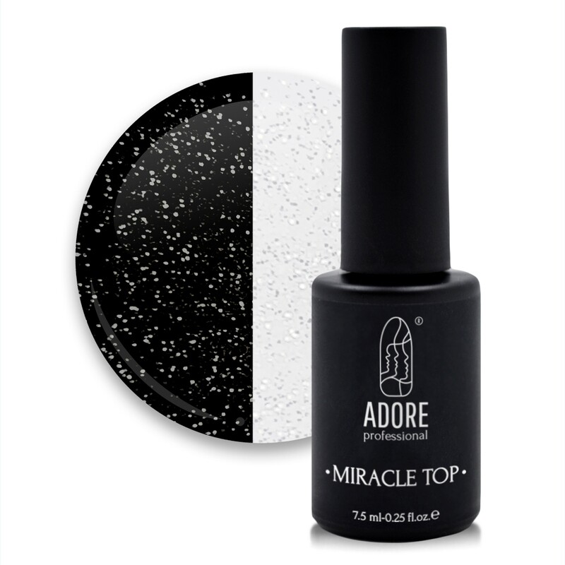 Miracle Top 7,5ml №6 - glitero prateado