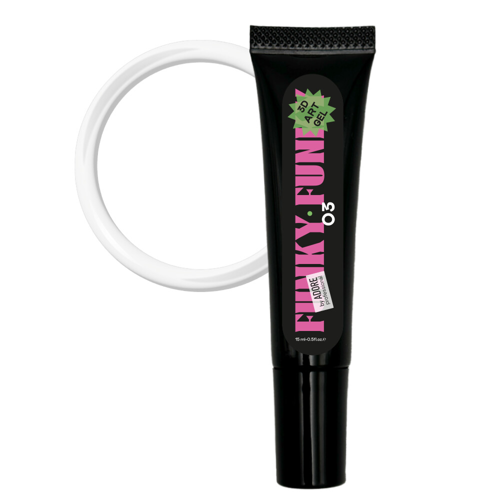 3D Funky Art Gel 15ml №03 - transparente