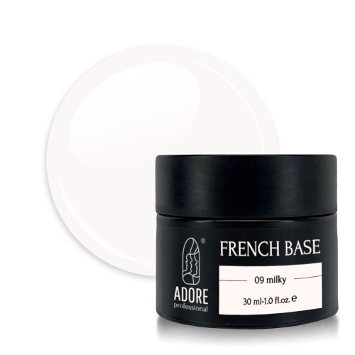 French Base 30ml №09 - milky