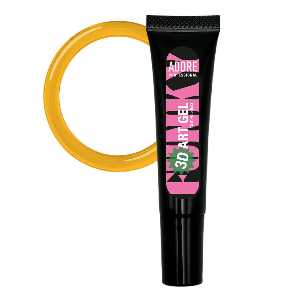 3D Funky Art Gel 15ml №13 - honey glass