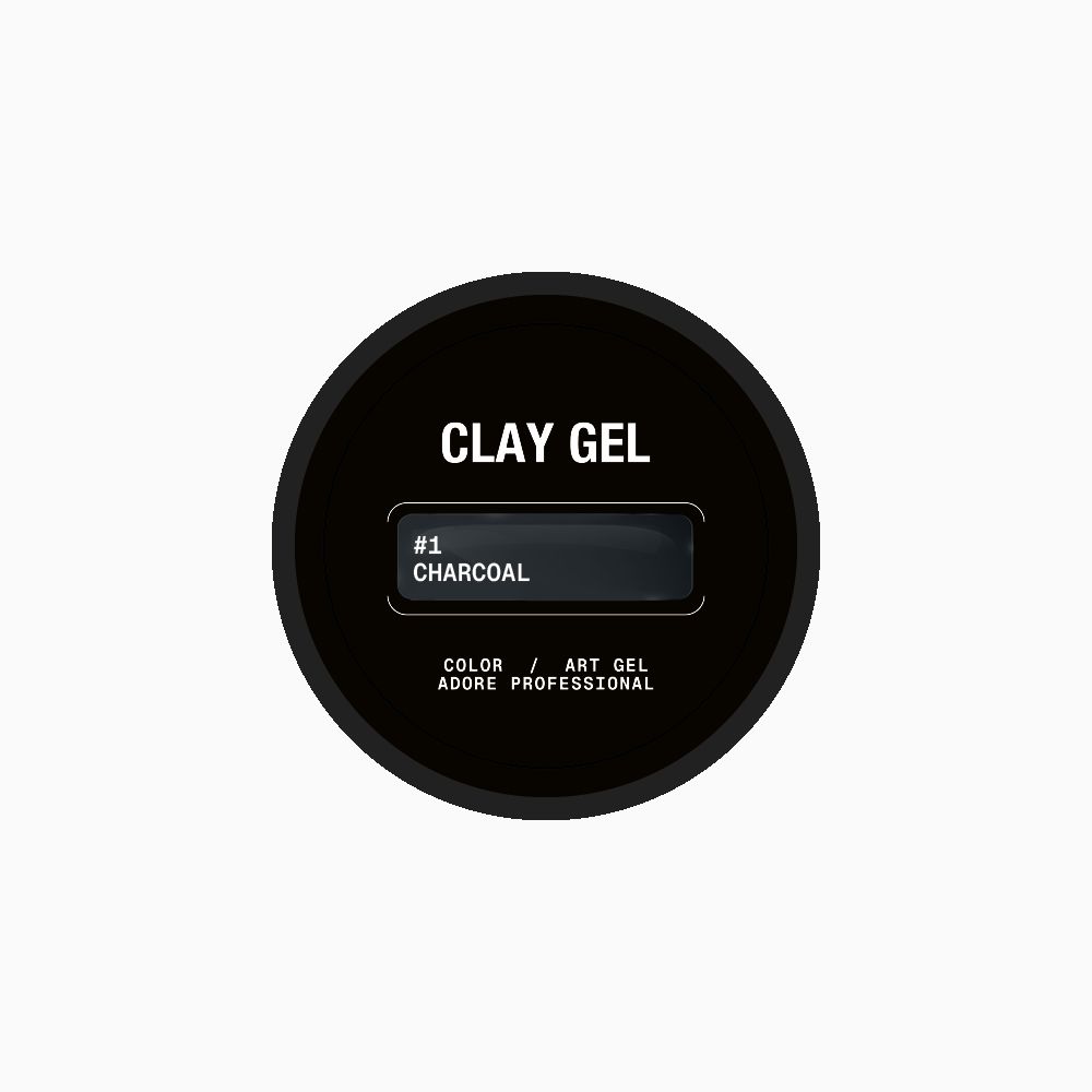 Clay Gel 5ml №01 - charcoal