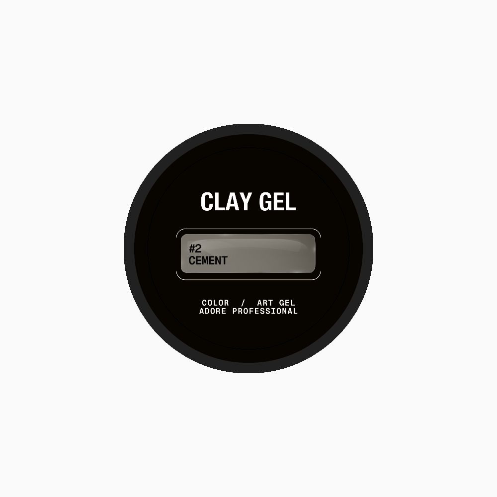 Clay Gel 5ml №02 - cement