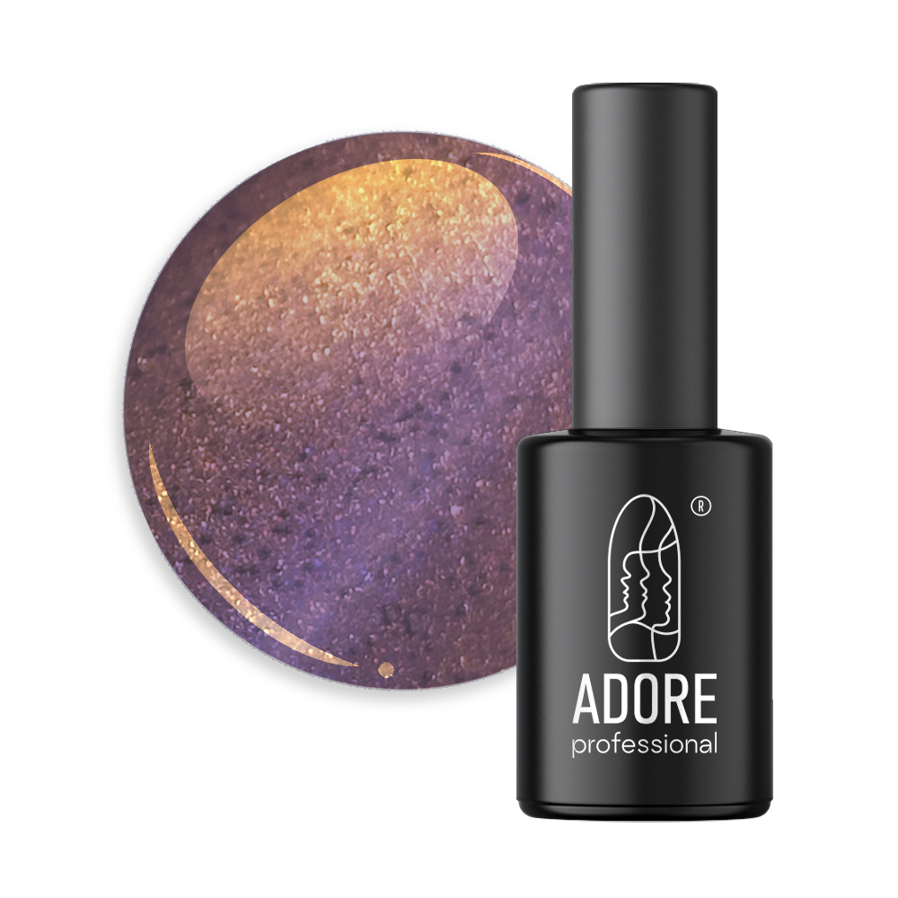 Verniz de gel 'cat's eye' 8ml - U-03 'oil spill'