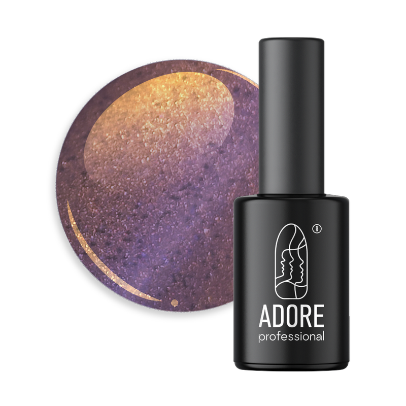 Verniz de gel 'cat's eye' 8ml - U-03 'oil spill'