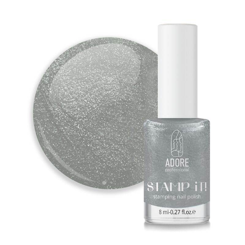 Esmalte para carimbo nº 04 – silver