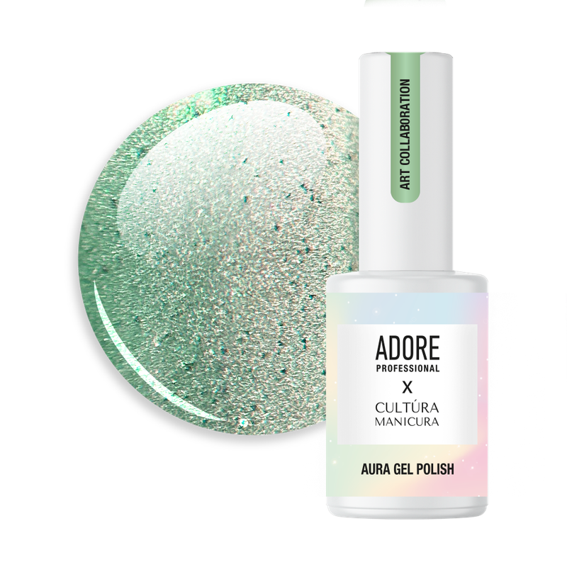 Verniz de gel 'cat's eye' 8ml - A-07 'siren'