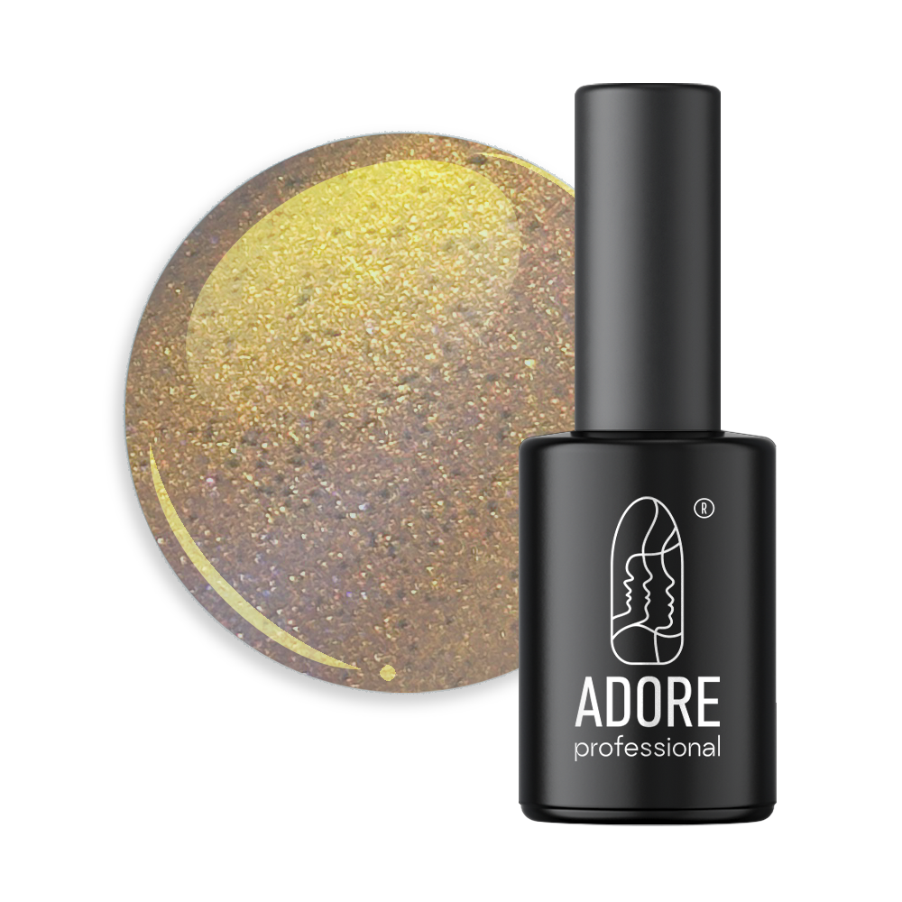 Verniz de gel 'cat's eye' 8ml - U-01 'rust'