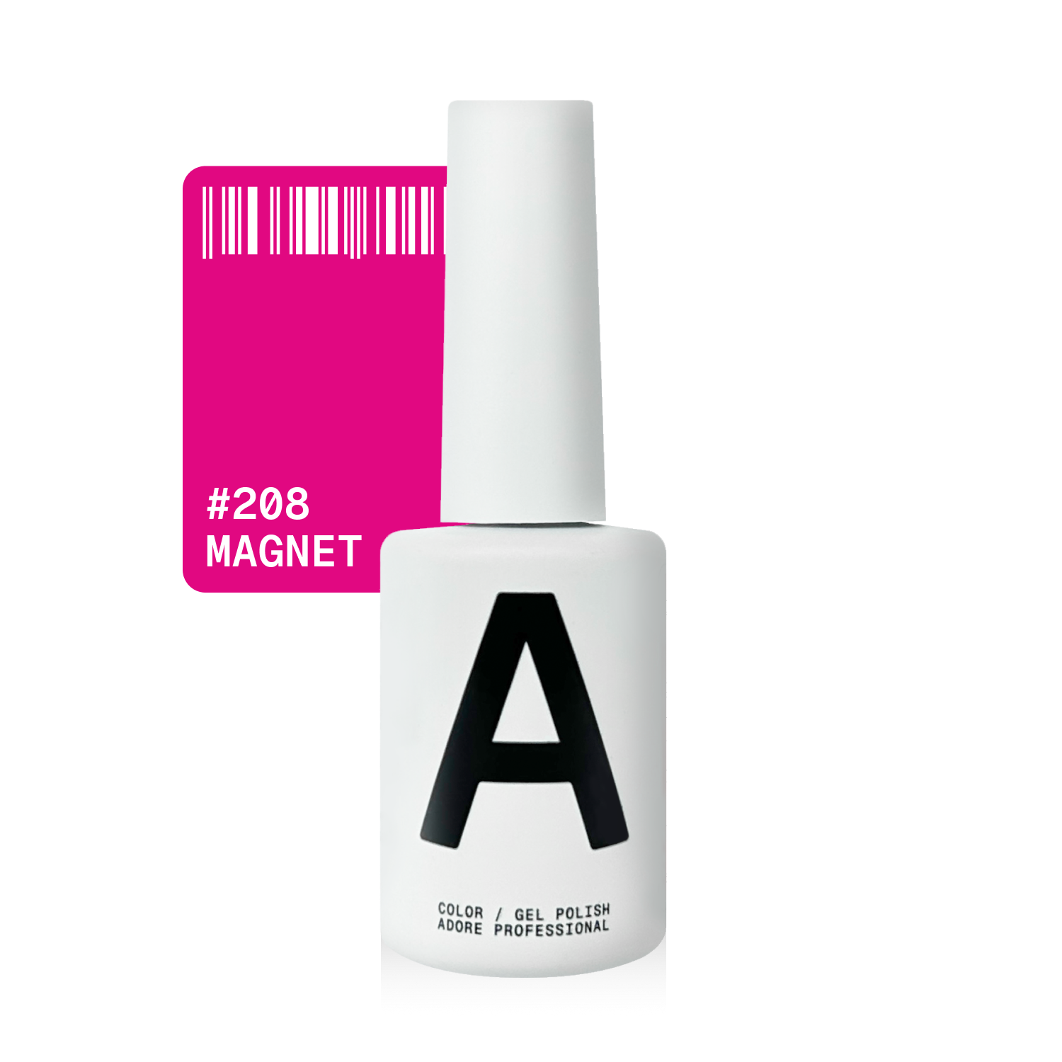 Verniz de gel Basic Palette 12ml №208 - magnet