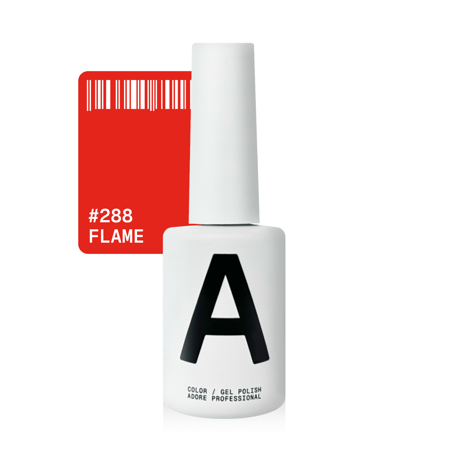 Verniz de gel Basic Palette 12ml №288 - flame