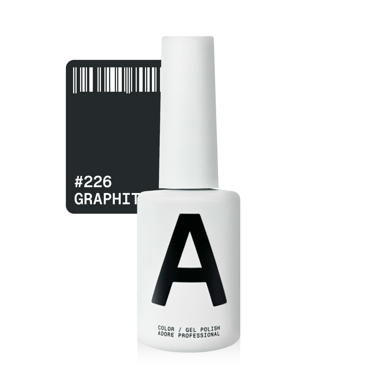 Verniz de gel Basic Palette 12ml №226 - graphite