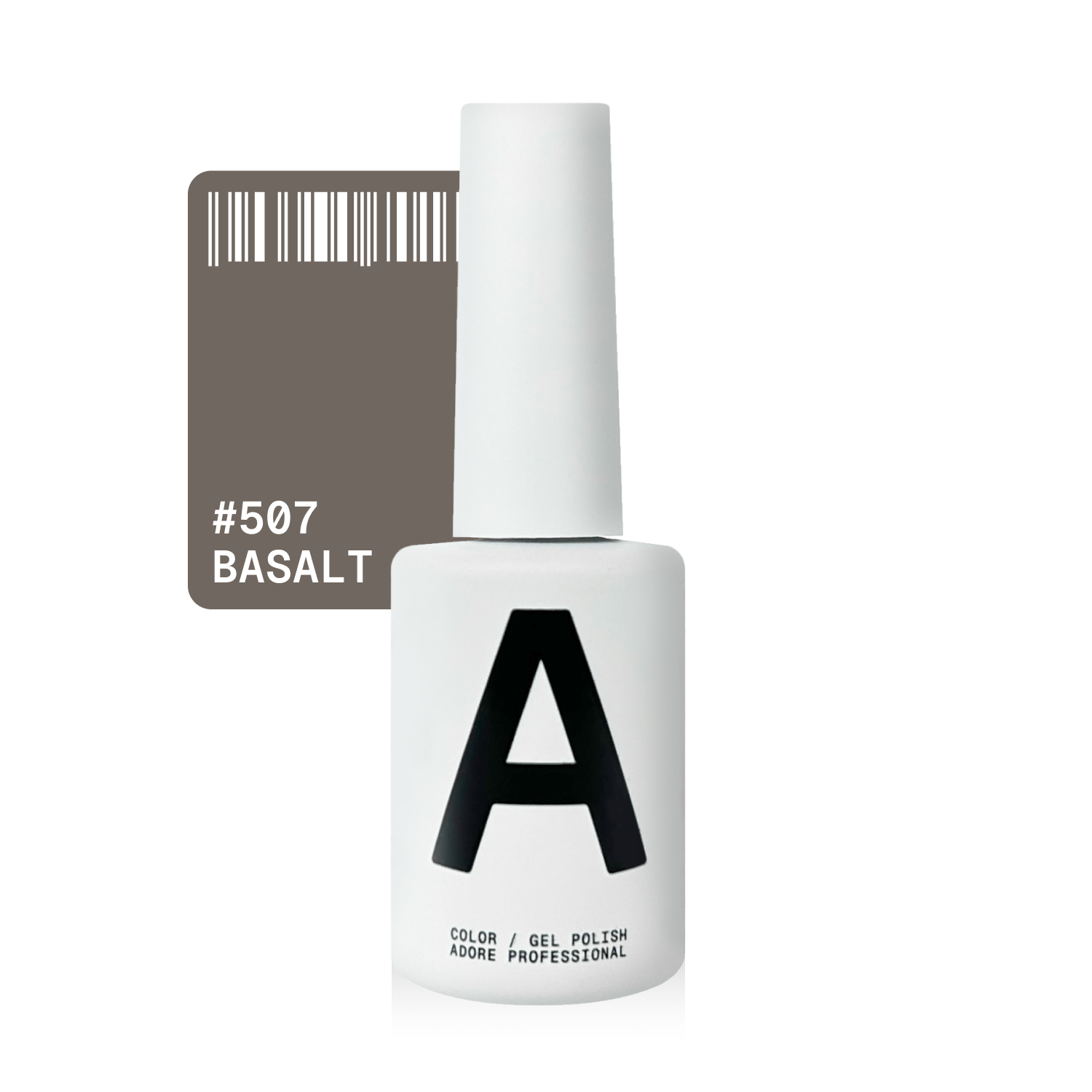 Verniz de gel Basic Palette 12ml №507 - basalt