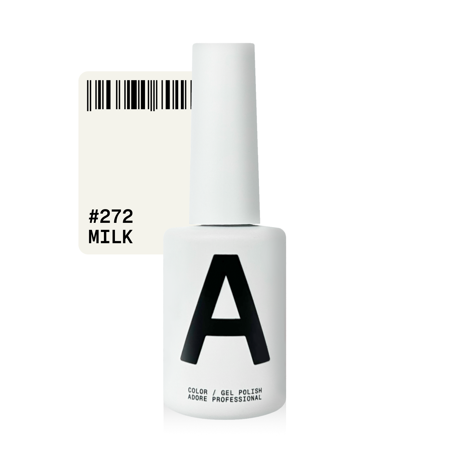 Verniz de gel Basic Palette 12ml №272 - milk