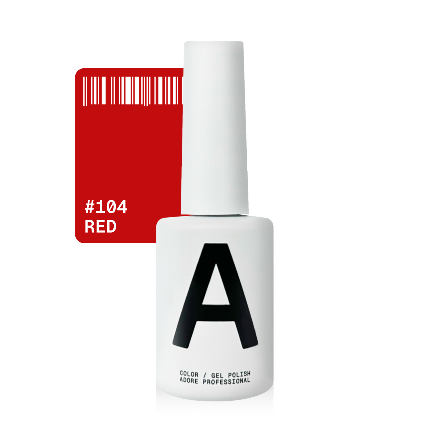 Verniz de gel Basic Palette 12ml №104 - red