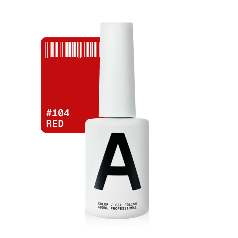 Verniz de gel Basic Palette 12ml №104 - red