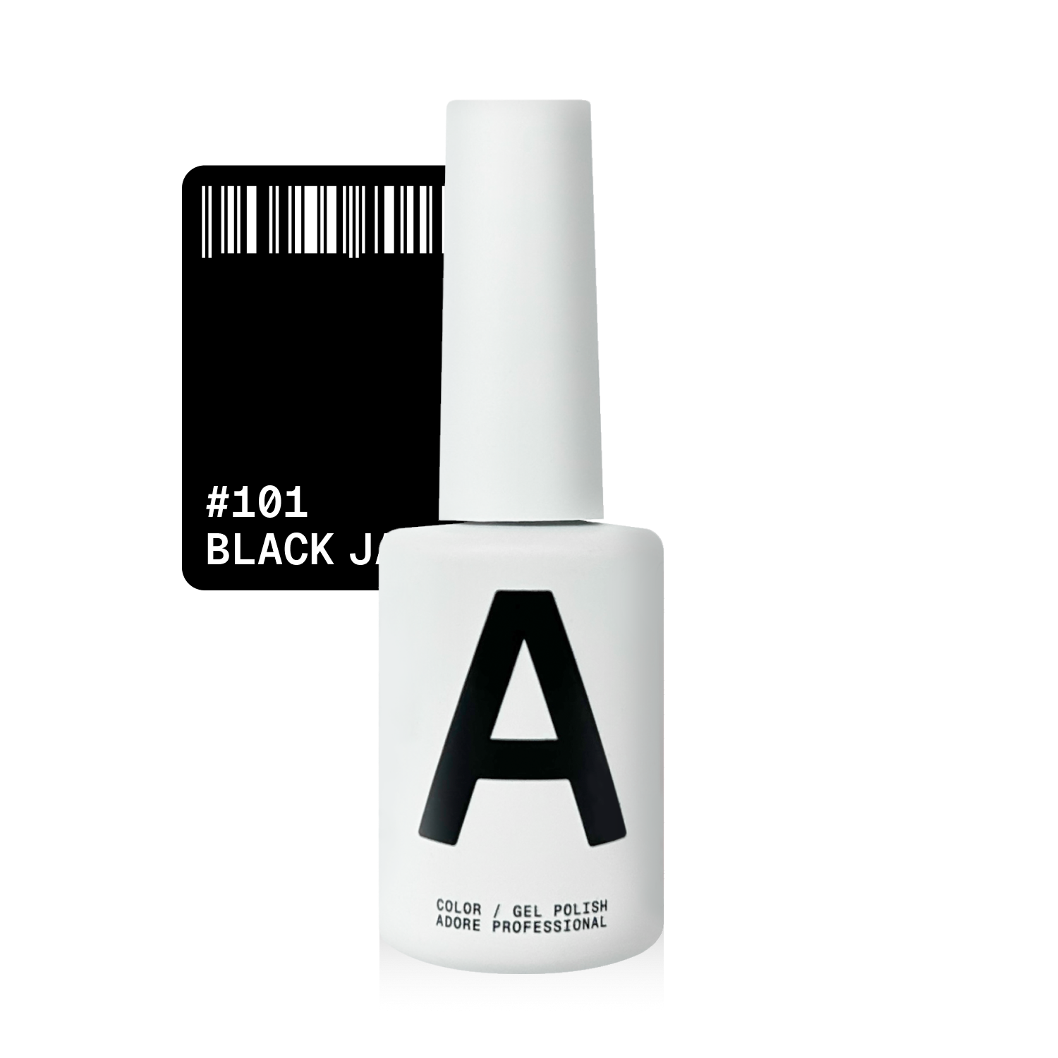 Verniz de gel Basic Palette 12ml №101 - black jack