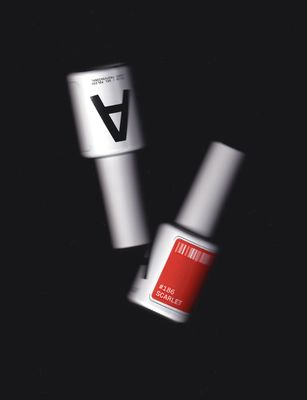 Verniz de gel Basic Palette 12ml №186 - scarlet