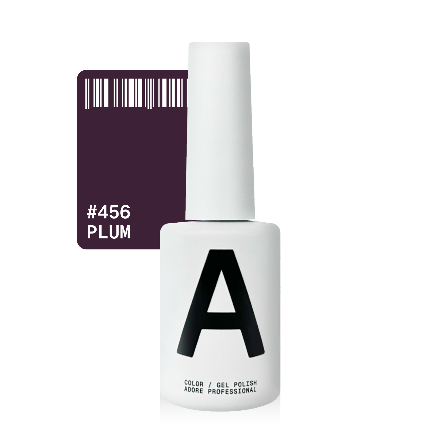 Verniz de gel Basic Palette 12ml №456 - plum