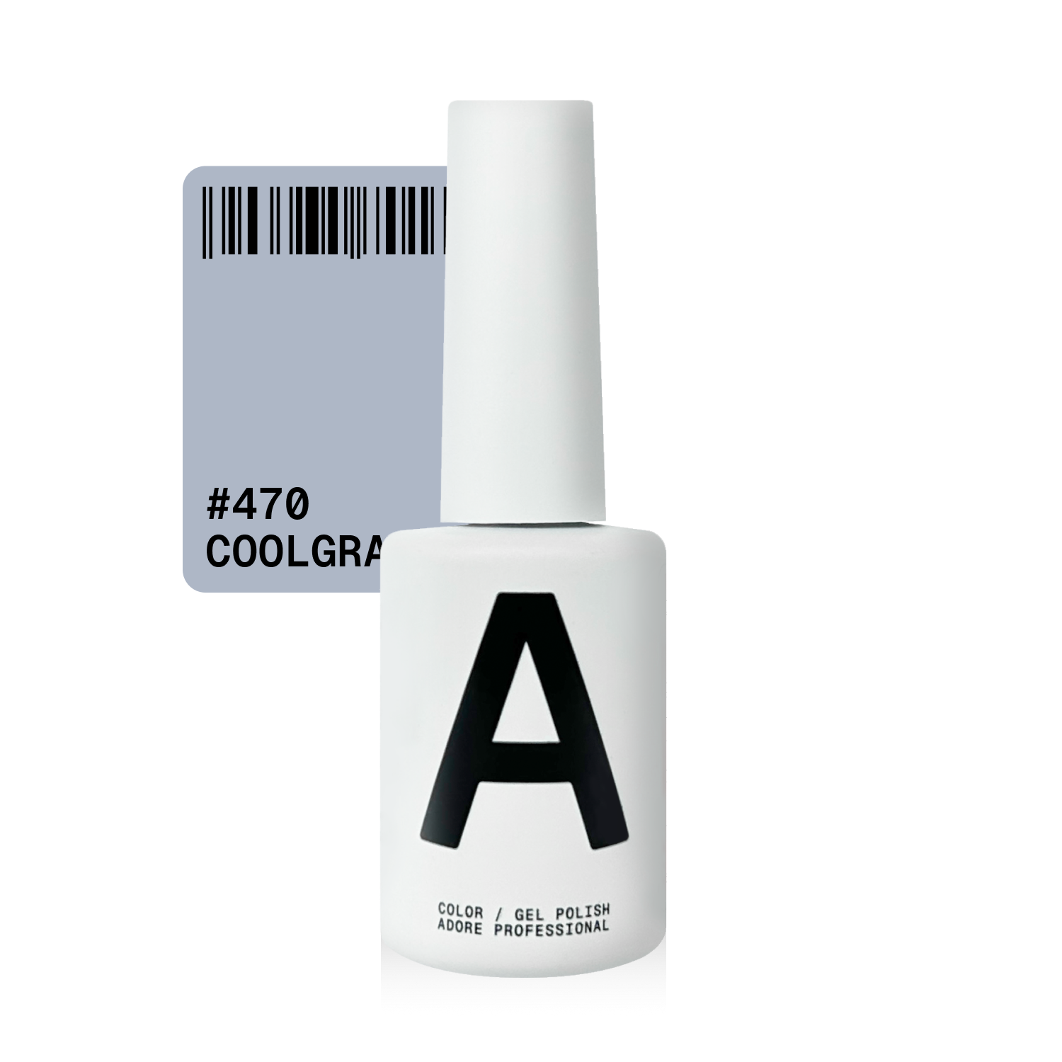 Verniz de gel Basic Palette 12ml №470 - coolgray