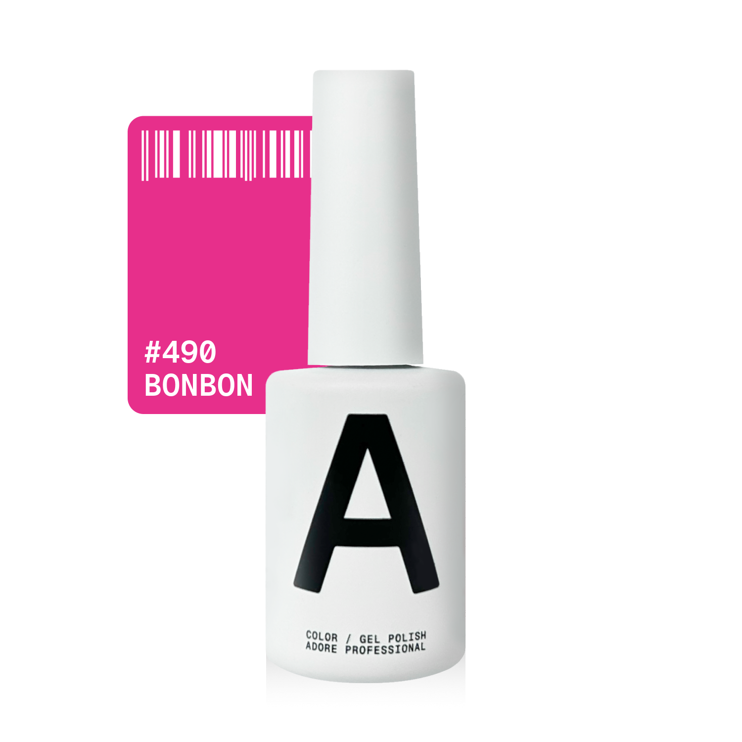 Verniz de gel Basic Palette 12ml №490 - bonbon