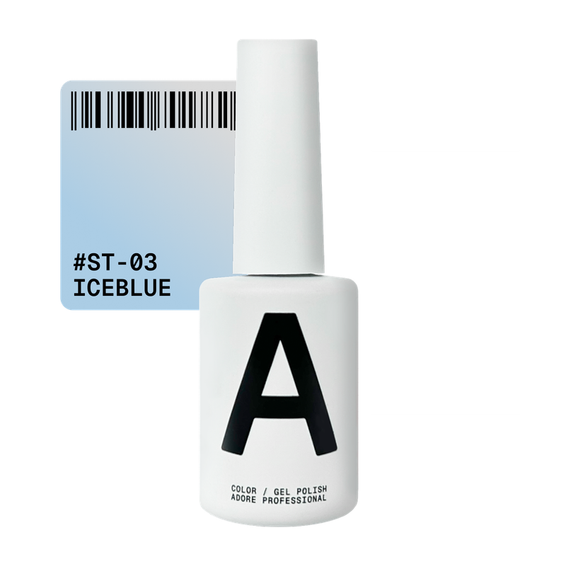 Verniz de gel Cat's Eye Satin 12ml ST-03 - iceblue
