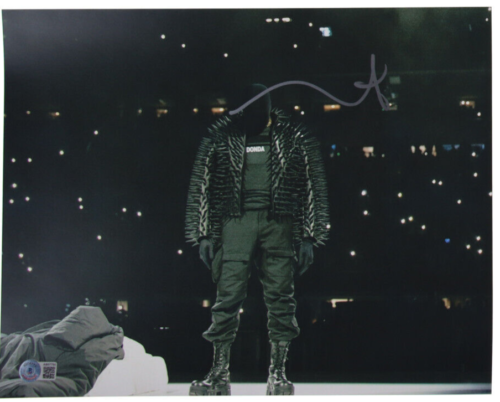 Kanye West &quot;Yeezy YE Donda&quot; Signed Autographed Concert Photo 11x14 Beckett BAS