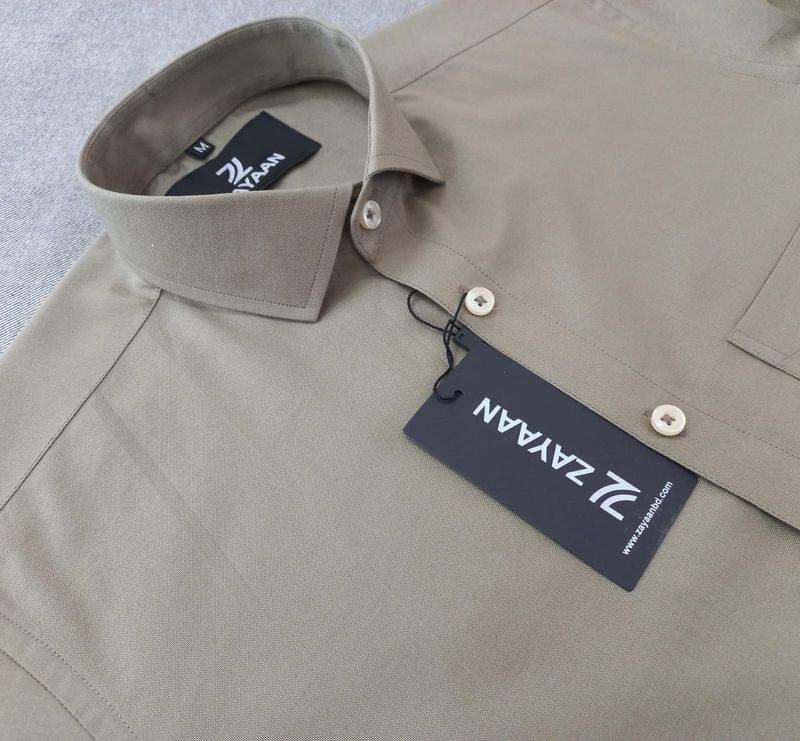 Men&#39;s Formal Shirt  [Light Olive]