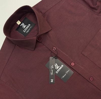 Premium Formal Shirt [Burnt Maroon]