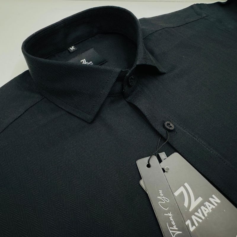 Premium Formal Shirt [Jet Balck]