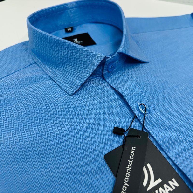 Premium Formal Shirt [Sapphire]