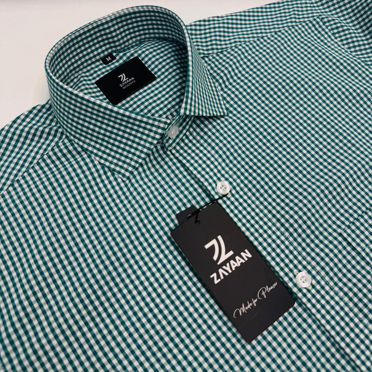 Casual Shirt for Men&#39;s- Green