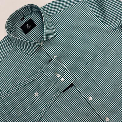 Casual Shirt for Men's- Sea Green