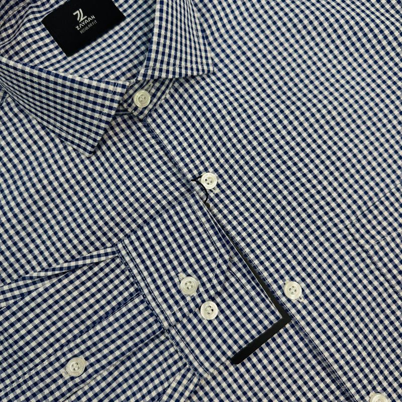Casual Shirt for Men's- Navy Blue.