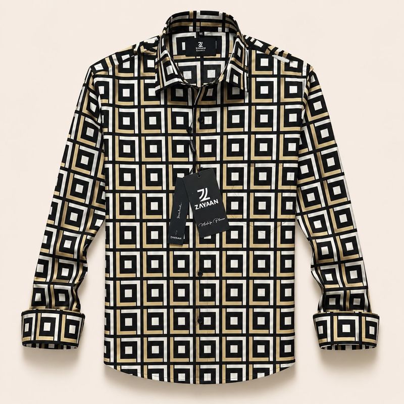 Premium Quality Printed Casual Shirt.