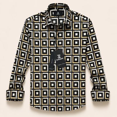 Premium Quality Printed Casual Shirt.