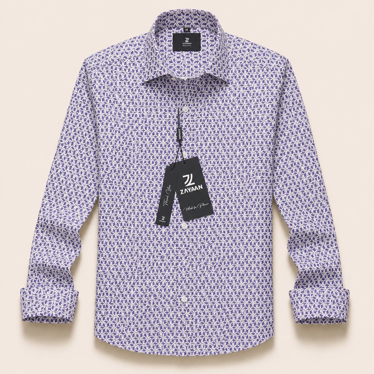Printed Full Sleeves Casual Shirt