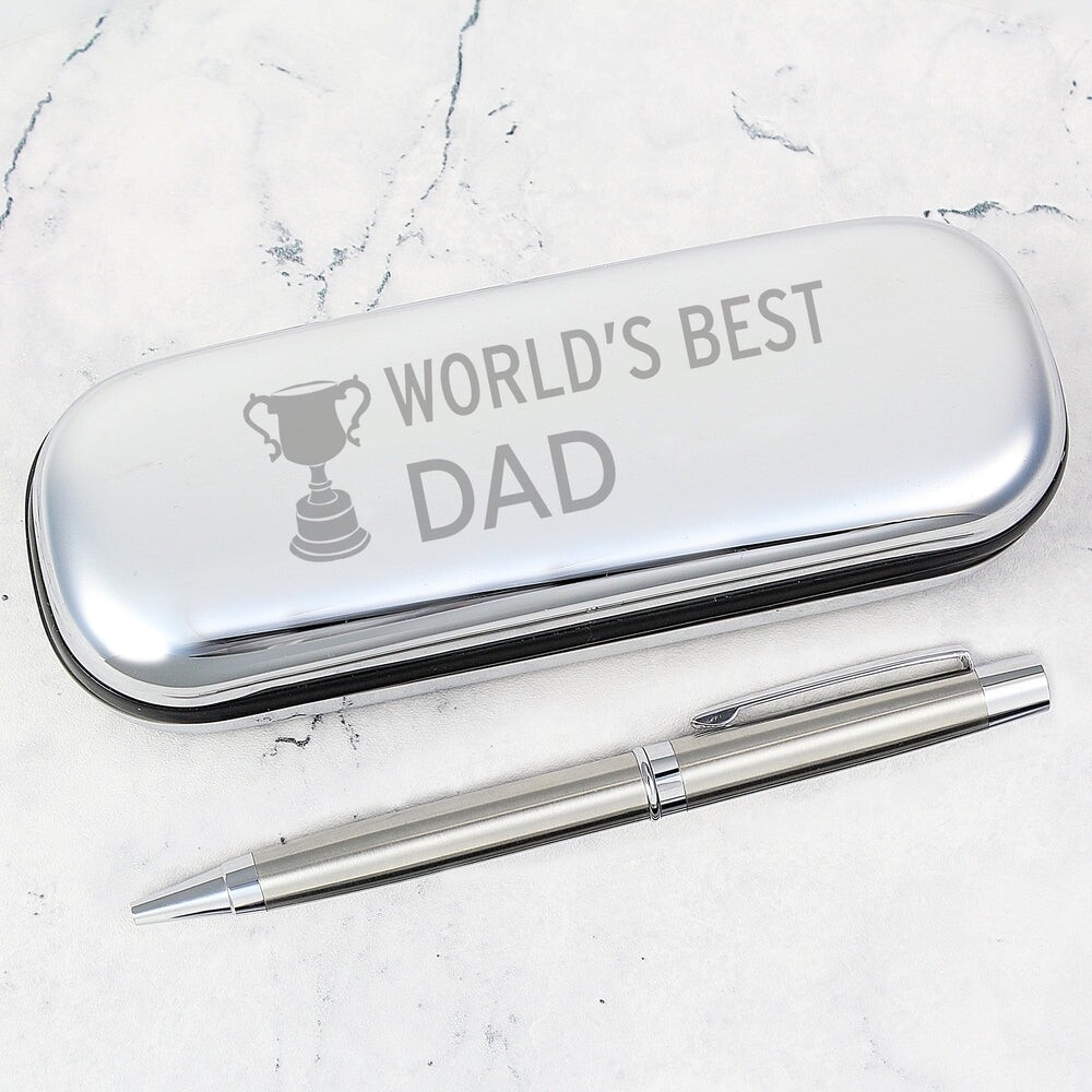 World&#39;s Best Dad Pen &amp; Box